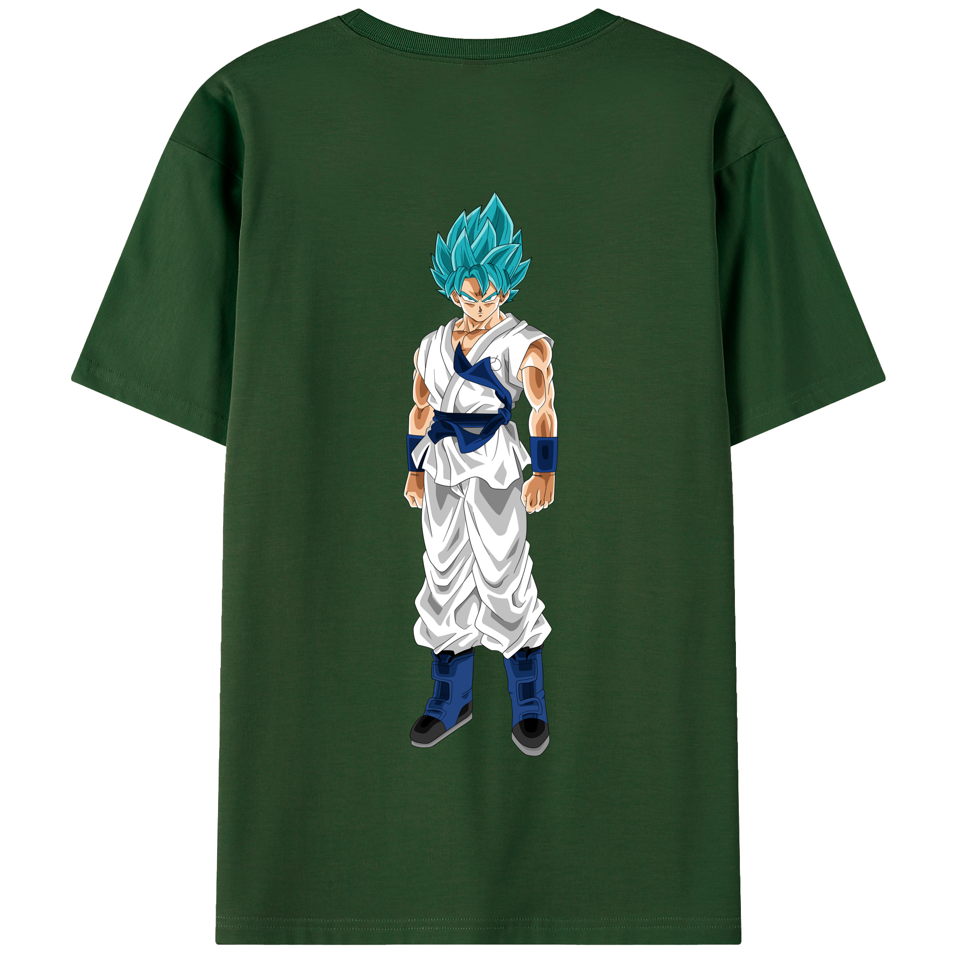 （画像用） ドラゴンボール 孫 悟飯（そんごはん）DRAGON BALL Son Gohan 綿100％半袖Tシャツ（背面プリント）